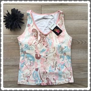 NWT DANSKIN YOGA TOP XL